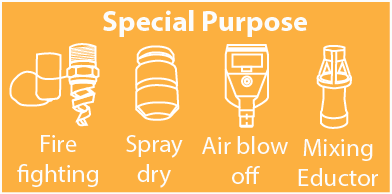 Special purpose nozzle