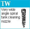 omnidirectional spiral nozzle